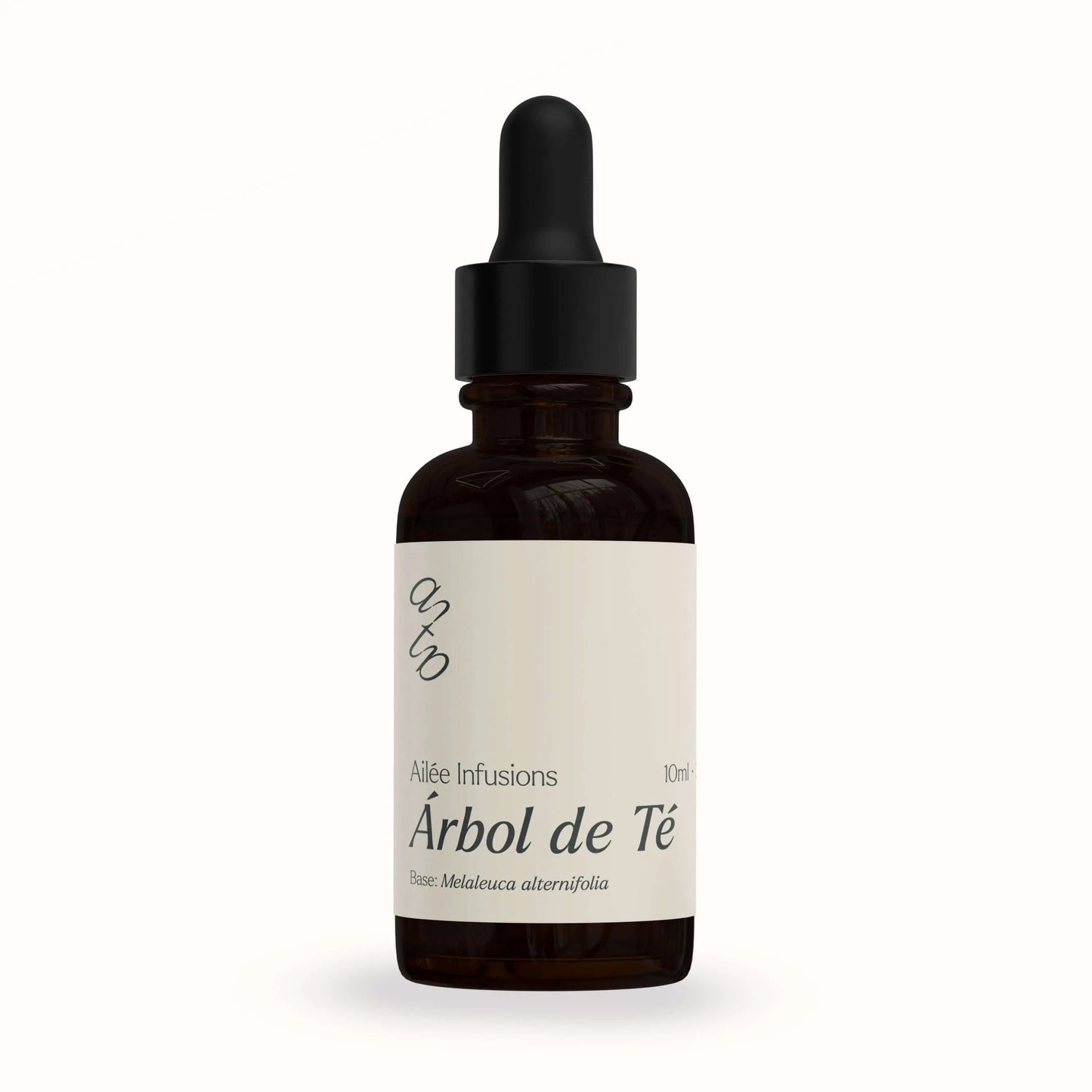 Aceite esencial de árbol de té, purificante y fresco. Ideal para aromaterapia natural.