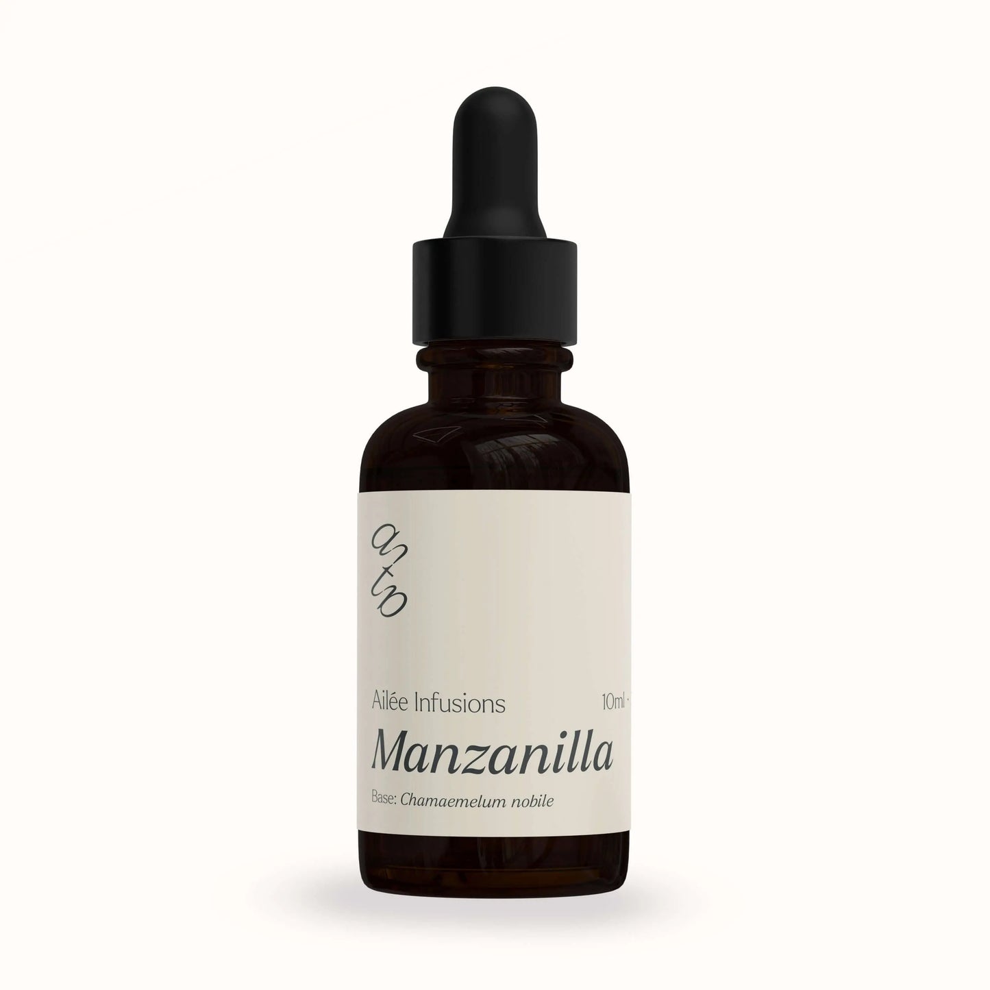 Aceite esencial de manzanilla para meditación y relajación en frascos de 10ml.