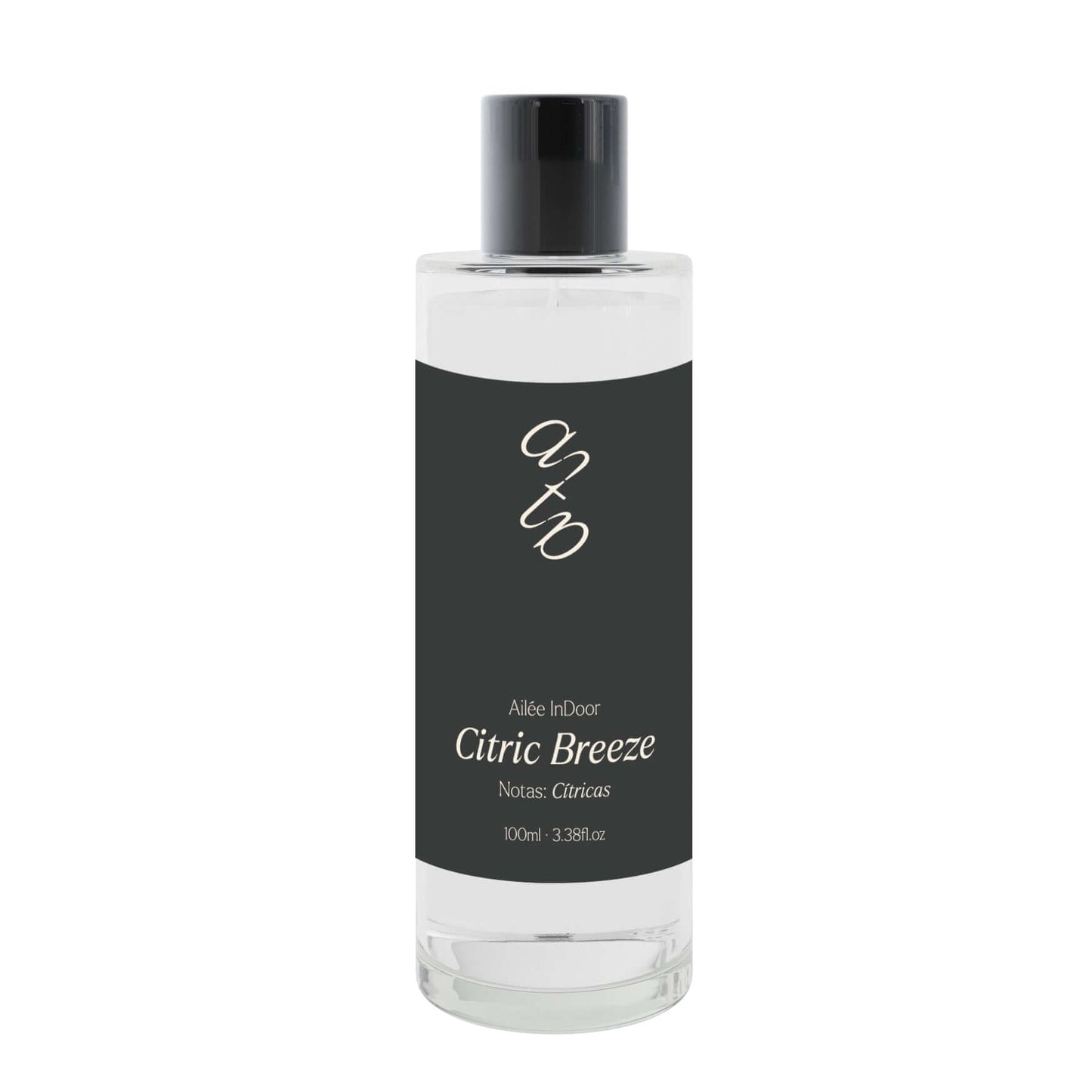 Frasco de esencia Citric Breeze de 100 ml, notas cítricas para ambientar y alegrar cualquier espacio.