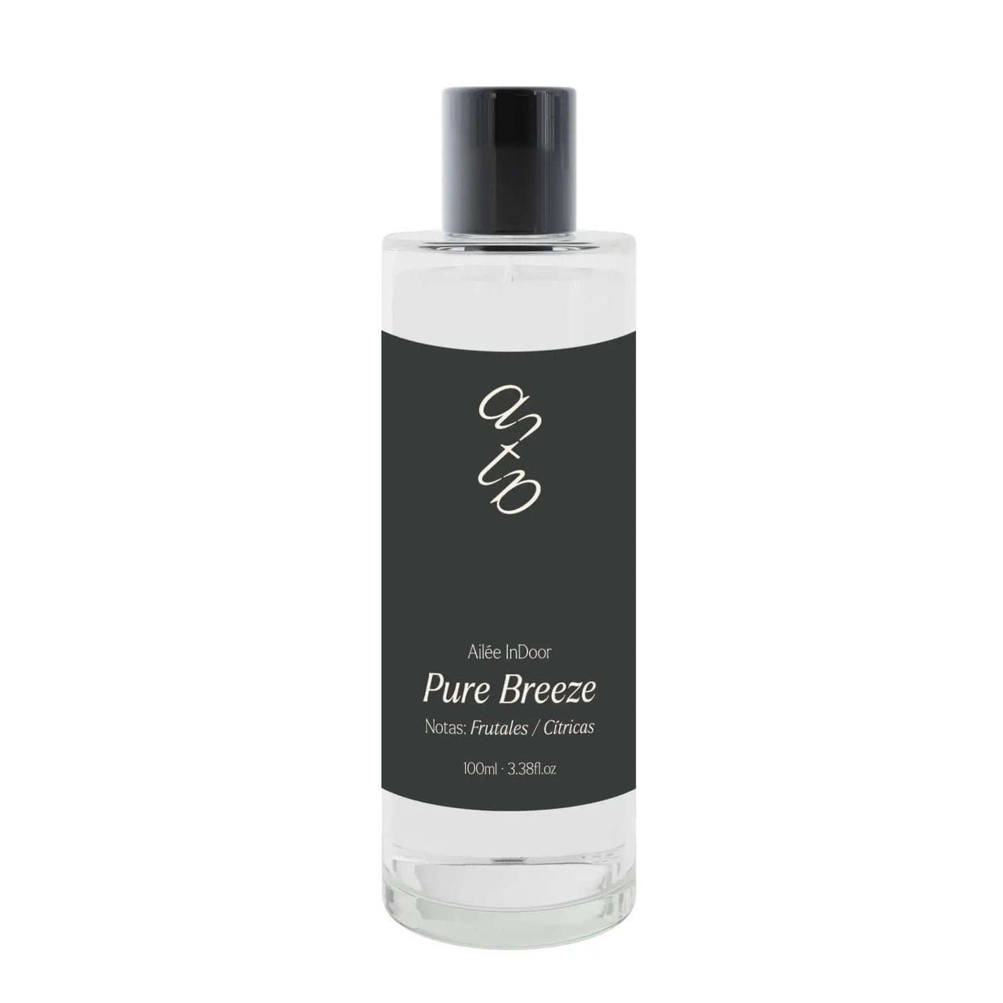 Esencia Pure Breeze 100ml, notas frutales y cítricas, ideal para neutralizar aromas y refrescar espacios.